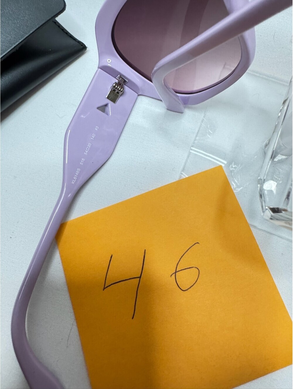 Karl Lagerfeld Sunglasses Purple Size Os - Picture 5 of 6
